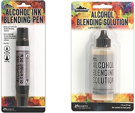 Ranger Alcohol Ink Blending Pen & Solution Set (Updated Pen Style!)