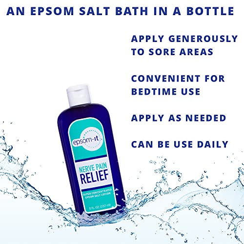 EPSOMIT NERVE PAIN RELIEF SuperConcentrated Magnesium Sulfate Cream