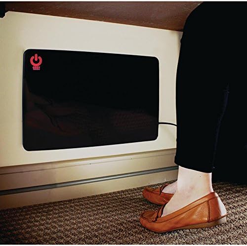 200-Watt Cozy Legs Flat Panel Personal Office Desk Space Heater Compact Desktop