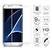 Galaxy S7 Edge (3D Coverage) Tempered Glass Screen Protector [Case-Friendly], SPO4u [Bubble-Free][9H Hardness][HD Clear] Screen Protector for Samsung Galaxy S7 Edge (Clear)