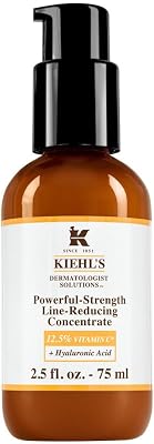 Sérum de Vitamina C Concentrado de Redução de Linhas de Força Poderosa da Kiehl's 75 ml
