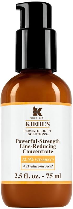 Sérum de Vitamina C Concentrado de Redução de Linhas de Força Poderosa da Kiehl's 75 ml