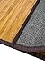 Ginsey Natural Bamboo Step Mat – Durable Construction – Non-Slip Bottom – Made from Sustainable Materials – 34 Inches Long x 21 Inches Wide
