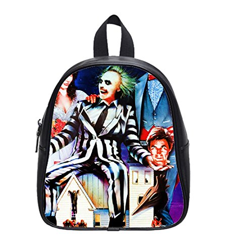 Tim Burton Beetlejuice Custom Kids School Backpack Bag (Small)