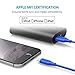Anker Powerline Lightning Cable (3ft), MFi Certified High-Speed Charging Cord Durable for iPhone Xs/XS Max/XR/X / 8/8 Plus / 7/7 Plus, and More (Blue)