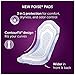 Poise Incontinence Pads, Moderate Absorbency, Long, 54 Count (Pack of 4)