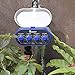Yardeen Watering Hose Sprinkler Timer Garden Irrigation System Controller Electronic Water Timer with Two Outlets Color Blue