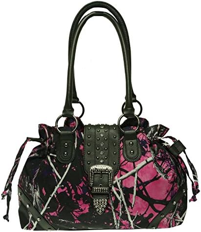 Muddy Girl Drawstring Bling Buckle Handbag Muddy Girl