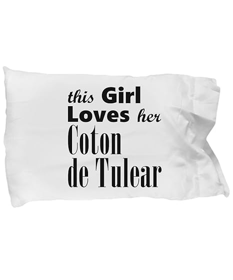 Amazon Com Unique Gifts Store Coton De Tulear Pillow Case Home