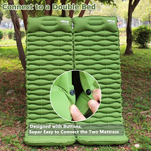 HiiPeak Ultralight Inflatable Sleeping Pad, Camping Air Mattress Bed