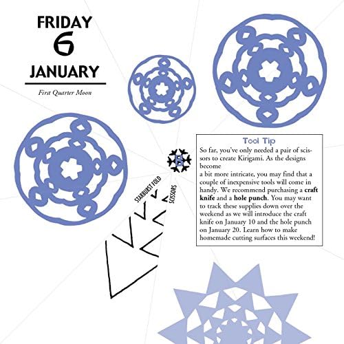 Kirigami Fold Cut A Day 2017 Day To Day Calendar Cole Jeff 0050837354326 Amazon Com Books Kirigami Fold & Cut-A-Day 2022 Calendar