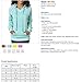 MV Sport Tie Dye Sweatshirts Hoodies for Women Rainbow Lightweight Pullover - Cotton Fleece Hoodie for Fall Winter Outfits