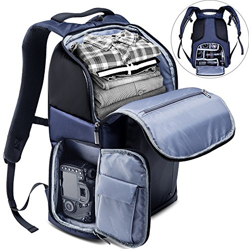 K&F Concept Camera Backpack-Blue for SLR/DSLR Ghana Ubuy