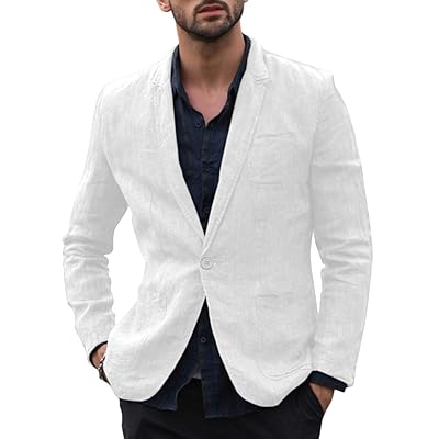 Men's Casual Linen Tailored Blazer Lightweight Nigeria Ubuy
