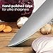 Chef Knife, 8-inch Kitchen Knife, German High Carbon Stainless Steel Knife for Dealing with Meat, Fruit and Vegetables
