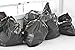 ToughBag 95-96 Gallon Extra-Large Trash Bags, 61x68” Black Outdoor Garbage Bags, 2 Mil Thick (25 Count) – Heavy-Duty Commercial Contractor Bags, For Custodial, Landscape, and Toter Liner, Made In USA