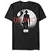 Star Wars Men's Rogue One Jyn Death Defiance Graphic T-Shirt, Black, M