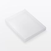 Muji 84924835 Polypropylene File Case, Approx. Width 1.3 x Depth 12.5 x Height 9.6 inches (33 x 318 x 243 mm)