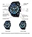 SKMEI Men's SK1155C Multifunctional Outdoor Sports Dual Time Analog Digital Wrist Watch Blue