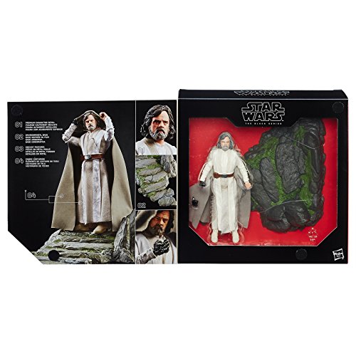 The Black Series Luke Skywalker (Jedi Master) on Ahch-To Island
