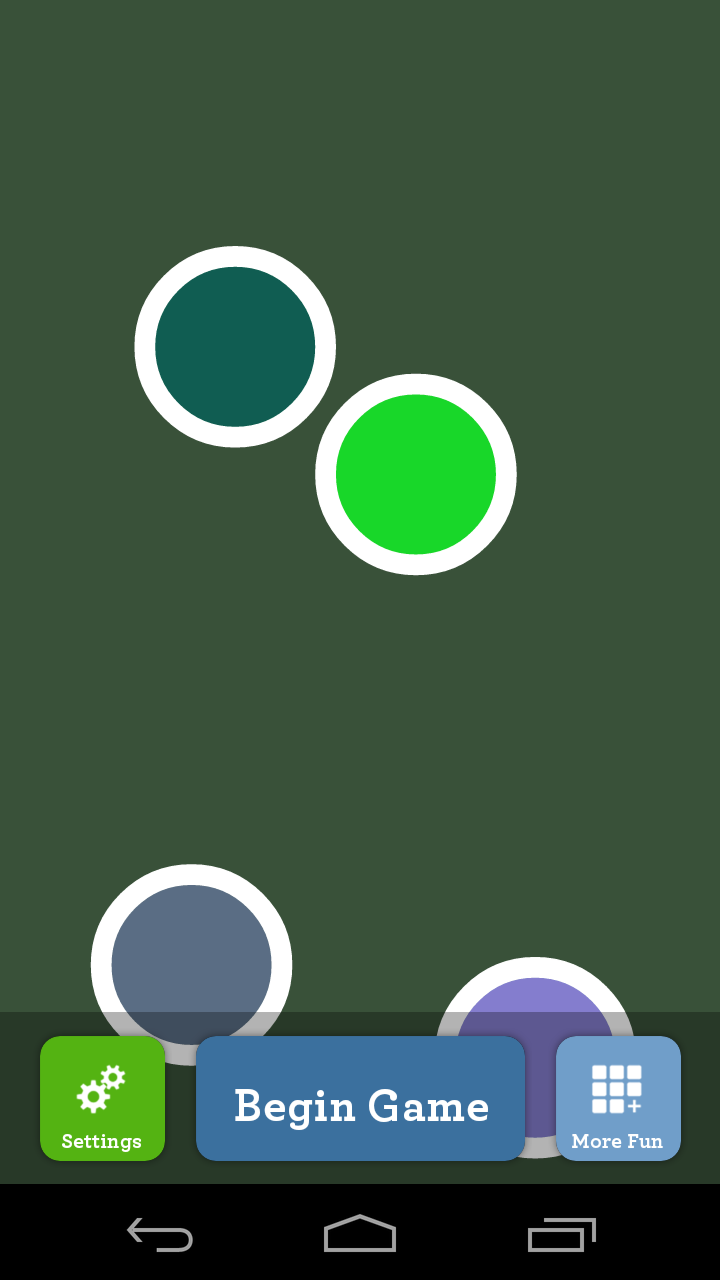 Color Dots Infant Baby Game. Teaches babies eye hand coordination, color recognition and fine