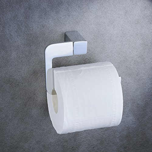 Beelee Chrome Bathroom Accessories Set, Wall Mounted Towel Bar Holder Bath Hardware Accessory Set