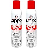 Zippo Butane Fuel 5.82oz Refill for up to 90 Lighters, 290 ml, 2 Pack