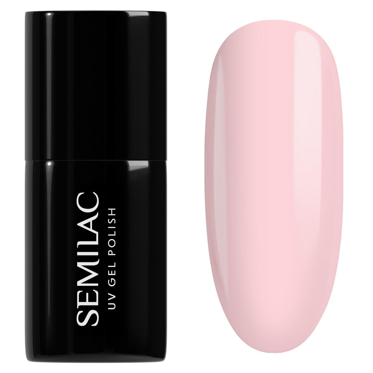SEMILAC Gel Nail Polish 032 Biscuit - Full Coverage Gel Polish - Soak Off Easy To Use LED/UV Nail Lamp - Long Lasting Manicure and Pedicure up to 3 weeks