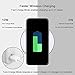 Qi Wireless Charger-XIAOWU Wireless Charging Pad for iPhone 8/ iphone 8 plus / iphone x /iPhone 7/Plus 6/6Plus/SE/5S/5-Fast Wireless Charger Galaxy S8/ S8 Plus/ S7 / S6 / Note 8 / Note 5 (White)