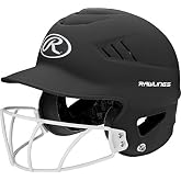 Rawlings | COOLFLO Batting Helmet with Facemask | Fastpitch Softball