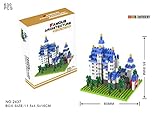 YouCute Micro Blocks,New Swan Stone Castle,Small Building Block Set