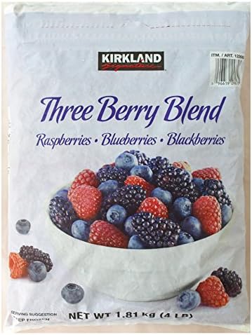 Ks Natures Three Berries カークランドシグネチャー 冷凍スリーベリーブレンド ラズベリー ブルーベリー ブラックベリー Bloggingvlog