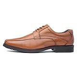 Hush Puppies Men's Brandon Oxford, Tan, 13
