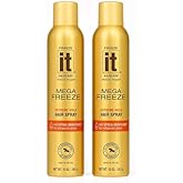 F.reeze It Mega Extreme Hold Hair Spray, Original 10 oz, Pack of 2 – It Hairspray for Women, Hair Spray Mega Extreme Hold, Hairspray for Long-Lasting Style