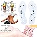 Acupressure Magnetic Therapy Massage Insoles Pain Relief Healthcare Acupressure Magnetic Foot Insoles Pain Relief Magnetic Shoe Boots Pads(can Cut) (Transparent)