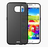 Galaxy S6 Case, [Slim Fit] JOTO Samsung Galaxy S6 Case Cover Clear, Slim / Lightweight / Best Fit / Flexible Grip / Shock Absorption, Slim Soft Protective Case for Galaxy S6 (2015) (Black)