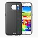 Galaxy S6 Case, [Slim Fit] JOTO Samsung Galaxy S6 Case Cover Clear, Slim / Lightweight / Best Fit / Flexible Grip / Shock Absorption, Slim Soft Protective Case for Galaxy S6 (2015) (Black)