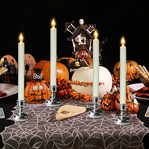 DRomance Flameless Window Candles with Remote and Timer, Battery