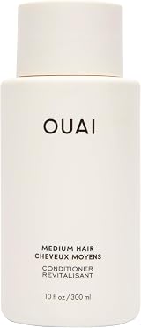 OUAI Medium Conditioner Hydrating Hair Conditioner 300ml Keratin Coconut Oil