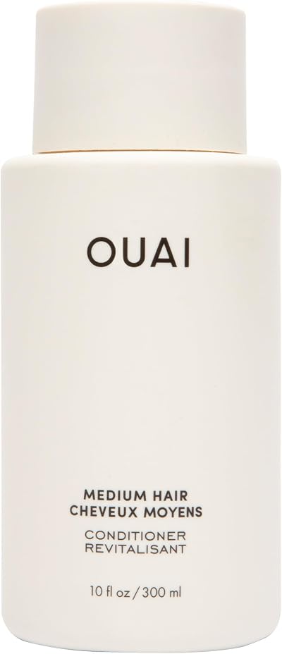 OUAI Medium Conditioner Hydrating Hair Conditioner 300ml Keratin Coconut Oil