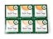 Van Der Hagen Shave Soap (6 Count, 2.5 Oz Cakes) Variety Bundle - Deluxe (3 PK) and Glycerin (3 PK)