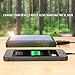 5000mAh Solar Charger External Battery Pack Power Bank with Dual USB Ports and Portable Travel Size Design by ReVIVE - Works with Apple , Samsung , LG & More Smartphones & More Portable Devices