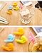 Cute Snail Shape Silicone Drink Markers Tea Bag Holder, Creatiee Mini Wine Glass Marker Charms Reusable Glass Identifiers Gift Set (Random Colors, Pack of 30)