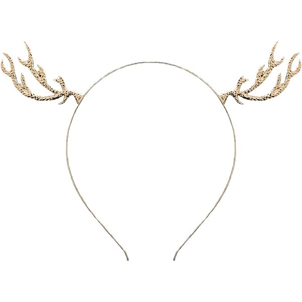 Christmas Deer Antlers Headband – Kids Girls Women Party Costume Hair Accessory - View #2