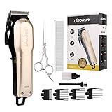 Baorun Dog Clippers, Professional Pet Grooming Kit - Rechargeable. Heavy Duty Cordless Clipper Low Noise for Small, Medium, and Large Dog, Cat, Horse and Other Pets