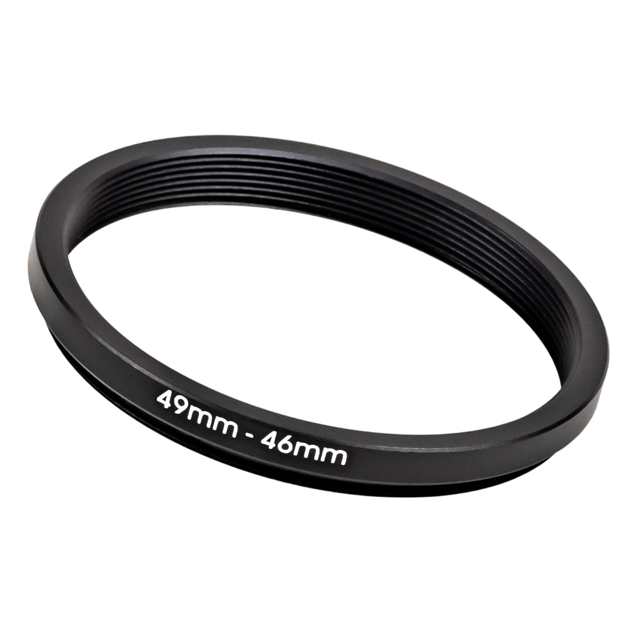 MPIXO 49mm-46mm Step-Down Ring Filter Adapter for 46mm UV, ND, CPL Filters