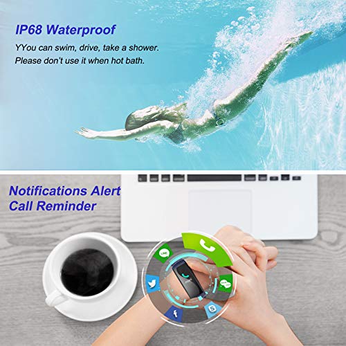 Toplus Fitness Tracker, Activity Tracker GPS Smart Watch, Health & Fitness Band with Heart Rate