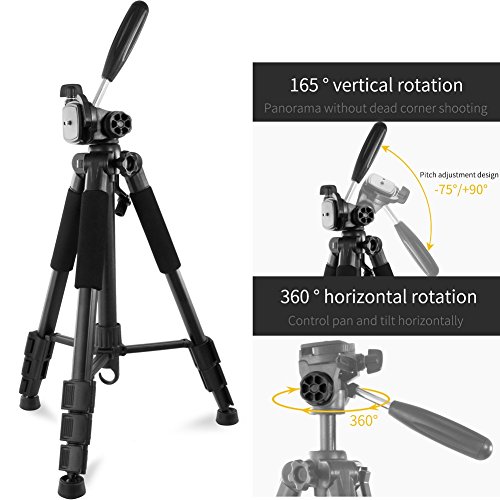 USA free shipping Camera Tripod, Mactrem PT55 Compact Travel Tripod