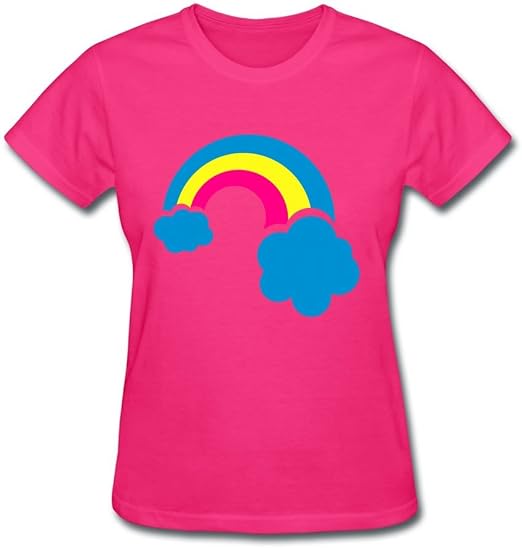 Amazon.com: Rainbow Tee Shirt X-large Women Pattern: Clothing