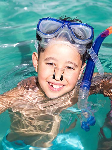 image for SATINIOR 6 Pieces Surfing Nose Plug Silicone Nose Clip Waterproof Nose